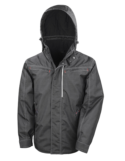 Denim Texture Rugged Jacket - Result Workguard