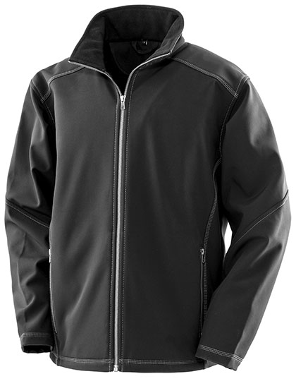 Men´s Treble Stitch Softshell Jacket - Result Workguard