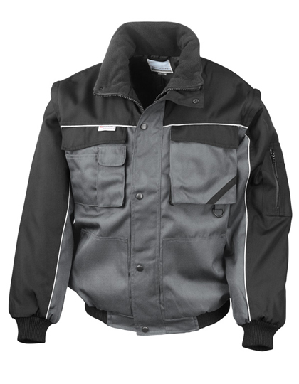 Zip Sleeve Heavy Duty Jacket - Result Workguard