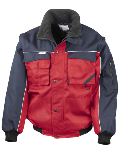 Zip Sleeve Heavy Duty Jacket - Result Workguard