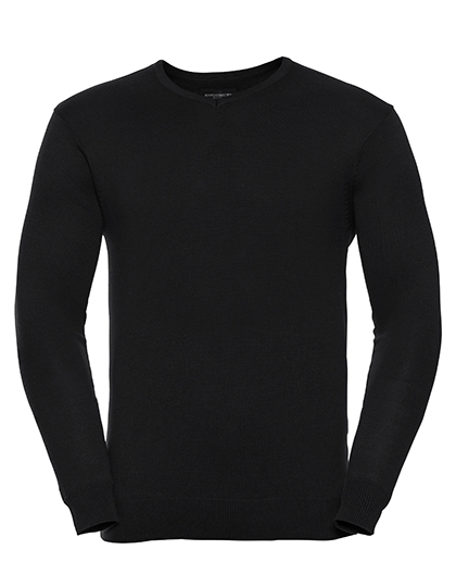 Men´s V-Neck Knitted Pullover - Russell Athletic Collection