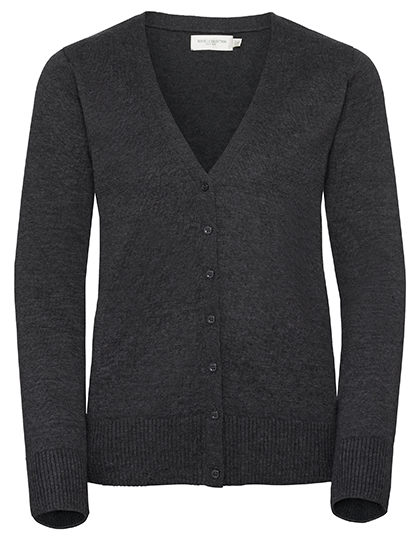 Ladies´ V-Neck Knitted Cardigan - Russell Athletic Collection