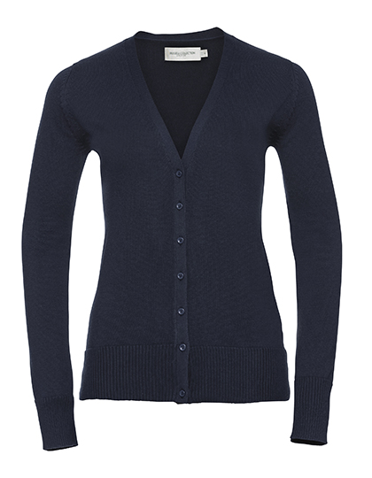 Ladies´ V-Neck Knitted Cardigan - Russell Athletic Collection