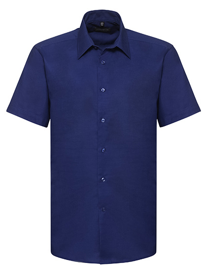 Men's Short Sleeve Tailored Oxford Shirt - Russell Athletic Collection