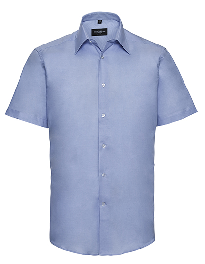 Men's Short Sleeve Tailored Oxford Shirt - Russell Athletic Collection