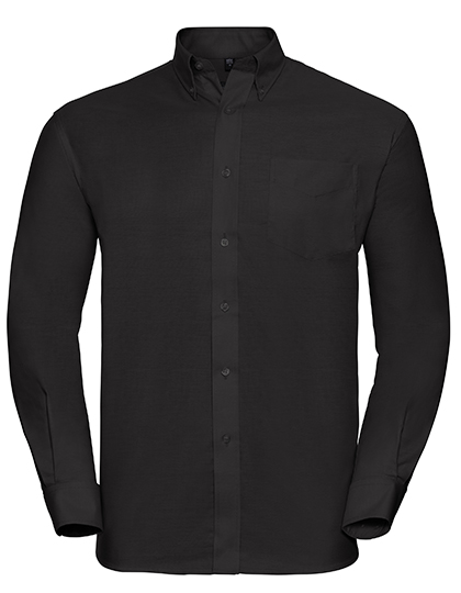 Men's Long Sleeve Classic Oxford Shirt - Russell Athletic Collection