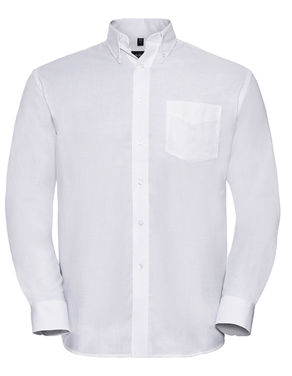Russell Athletic Collection Men's Long Sleeve Classic Oxford Shirt