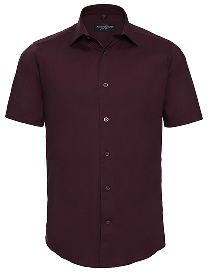 Men's Short Sleeve Fitted Stretch Shirt - Russell Athletic Collection