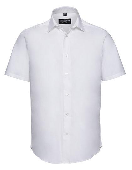 Men's Short Sleeve Fitted Stretch Shirt - Russell Athletic Collection