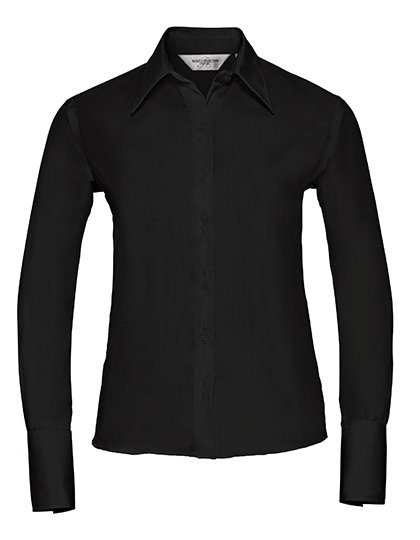 Ladies' Long Sleeve Tailored Ultimate Non-Iron Shirt - Russell Athletic Collection