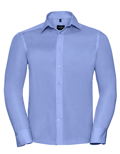 Men's Long Sleeve Tailored Ultimate Non-Iron Shirt - Russell Athletic Collection