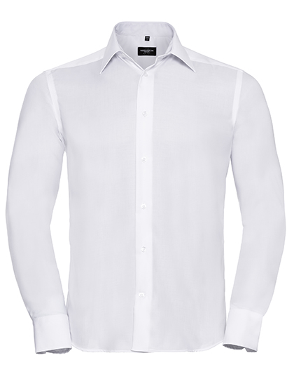 Men's Long Sleeve Tailored Ultimate Non-Iron Shirt - Russell Athletic Collection