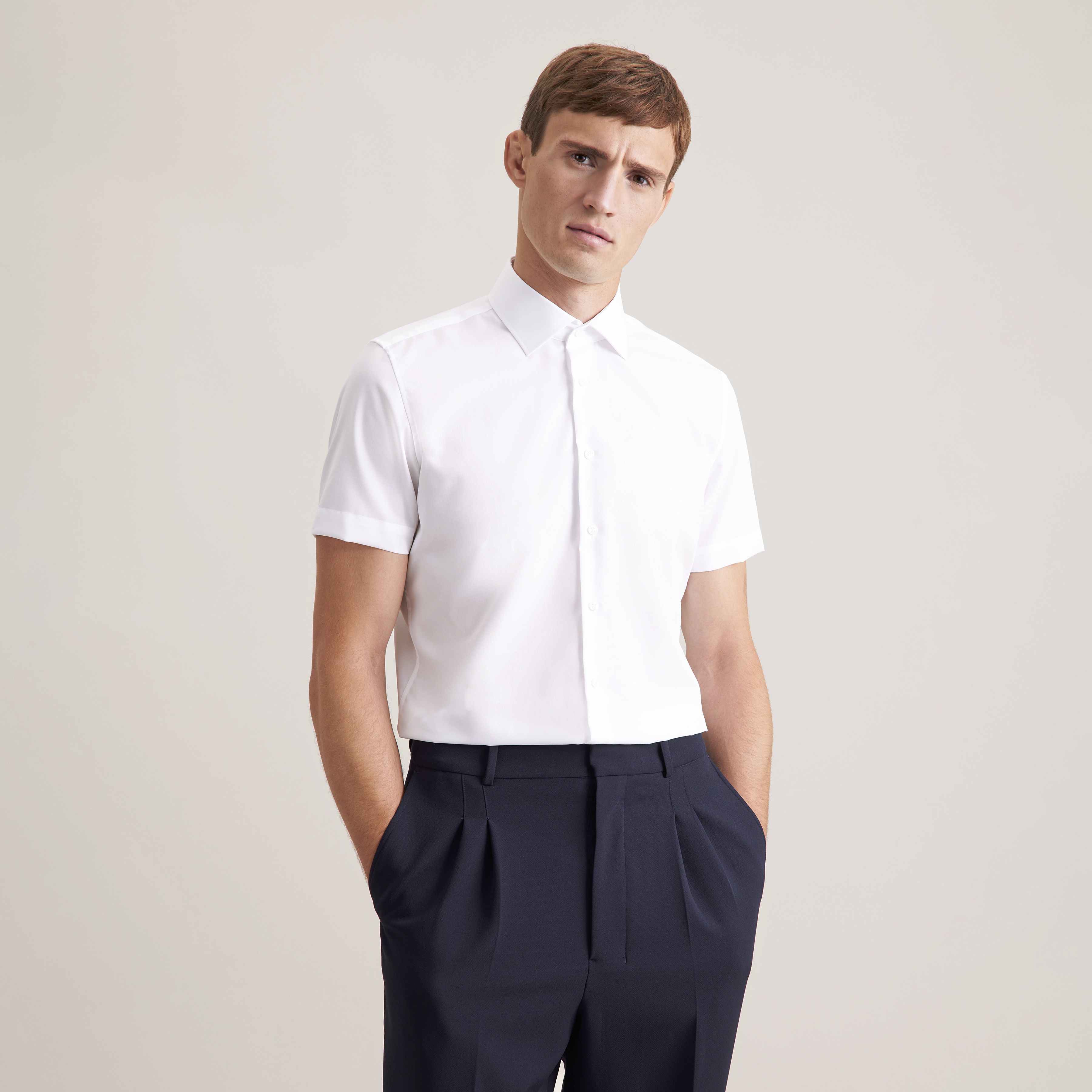 Men´s Shirt Shaped Fit Short Sleeve - Seidensticker