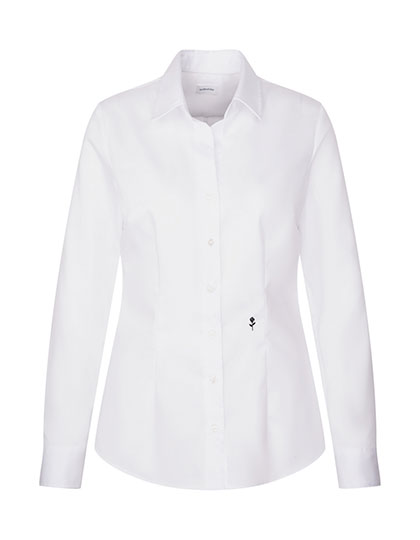 Women´s Blouse Slim Fit Fine Twill Longsleeve - Seidensticker