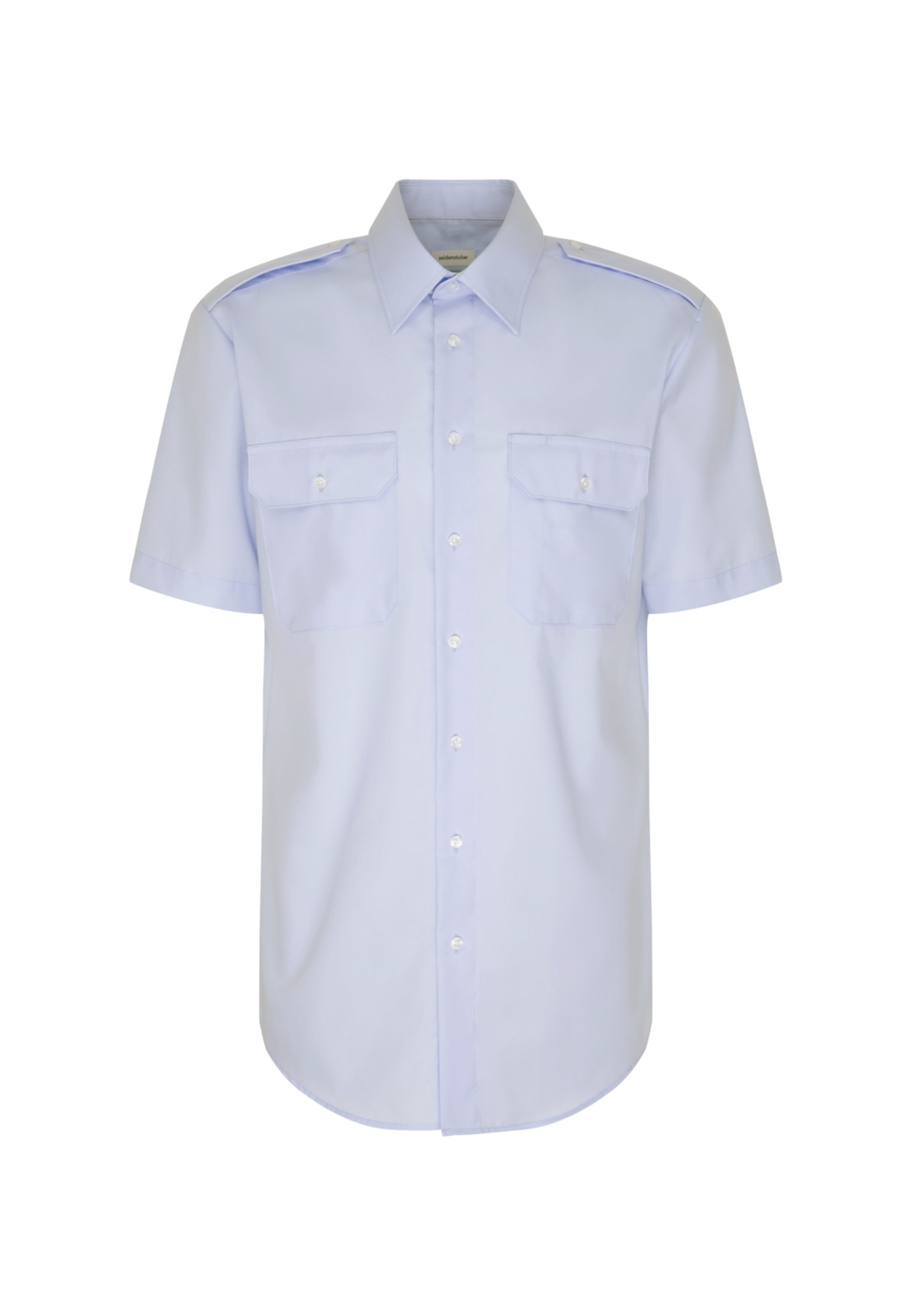 Men´s Pilot Shirt Regular Shortsleeve - Seidensticker