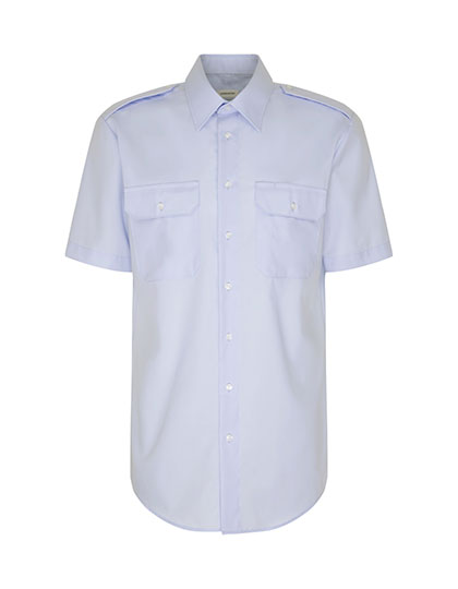 Men´s Pilot Shirt Regular Shortsleeve - Seidensticker