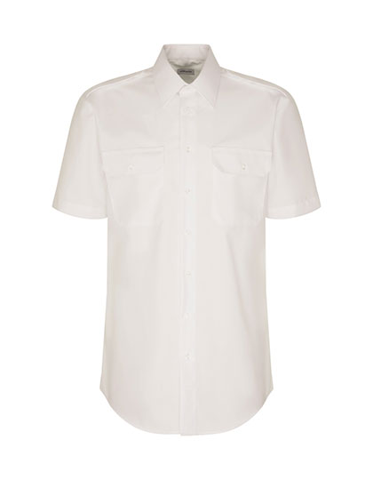 Men´s Pilot Shirt Regular Shortsleeve - Seidensticker