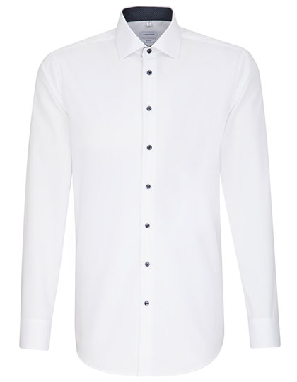 Men´s Shirt Poplin Shaped Fit Long Sleeve - Seidensticker