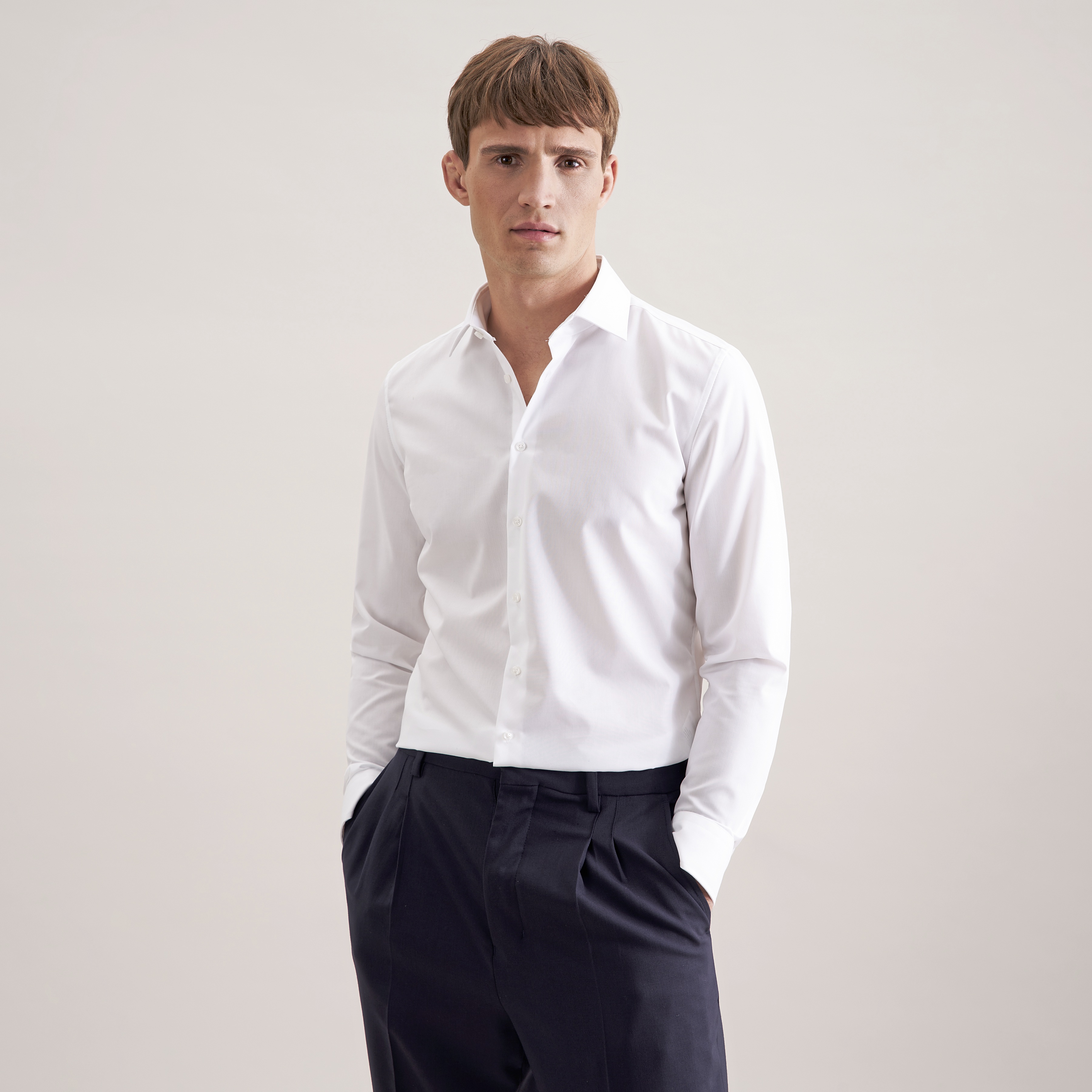 Men´s Shirt Slim Fit Long Sleeve - Seidensticker