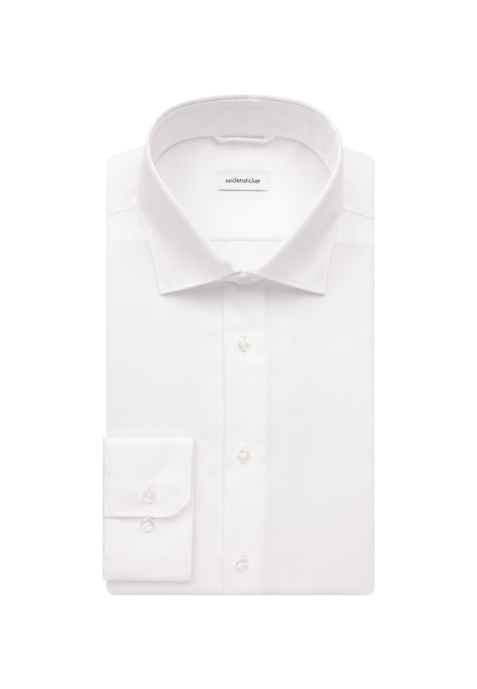 Men´s Shirt Shaped Fit Fine Twill Longsleeve - Seidensticker