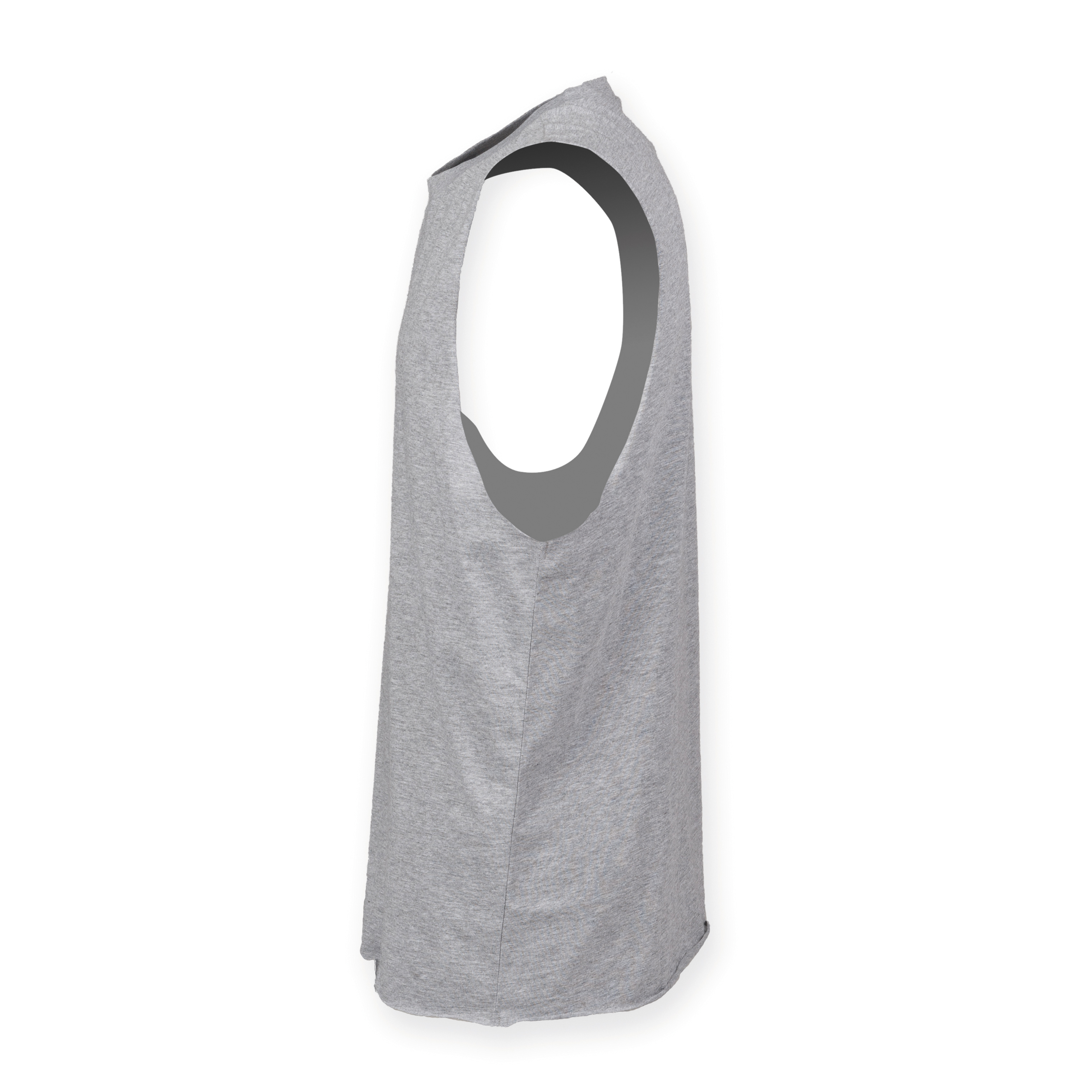 Men´s High Neck Slash Armhole Vest - SF Clothing
