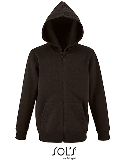 Kids´ Zip Hoodie Stone - SOL'S