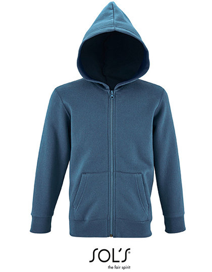 Kids´ Zip Hoodie Stone - SOL'S
