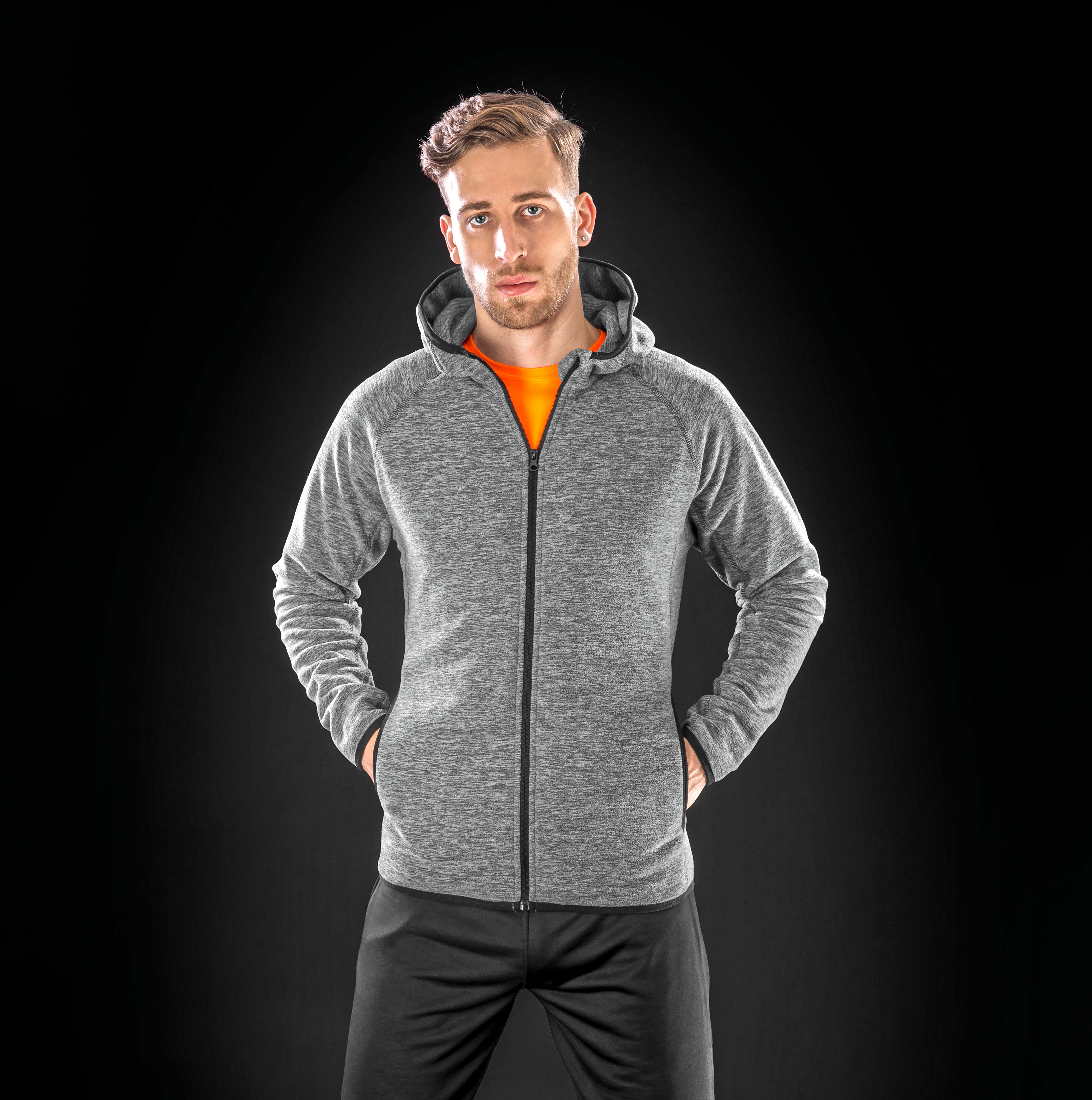 Men´s Microfleece Hoodi - Spiro