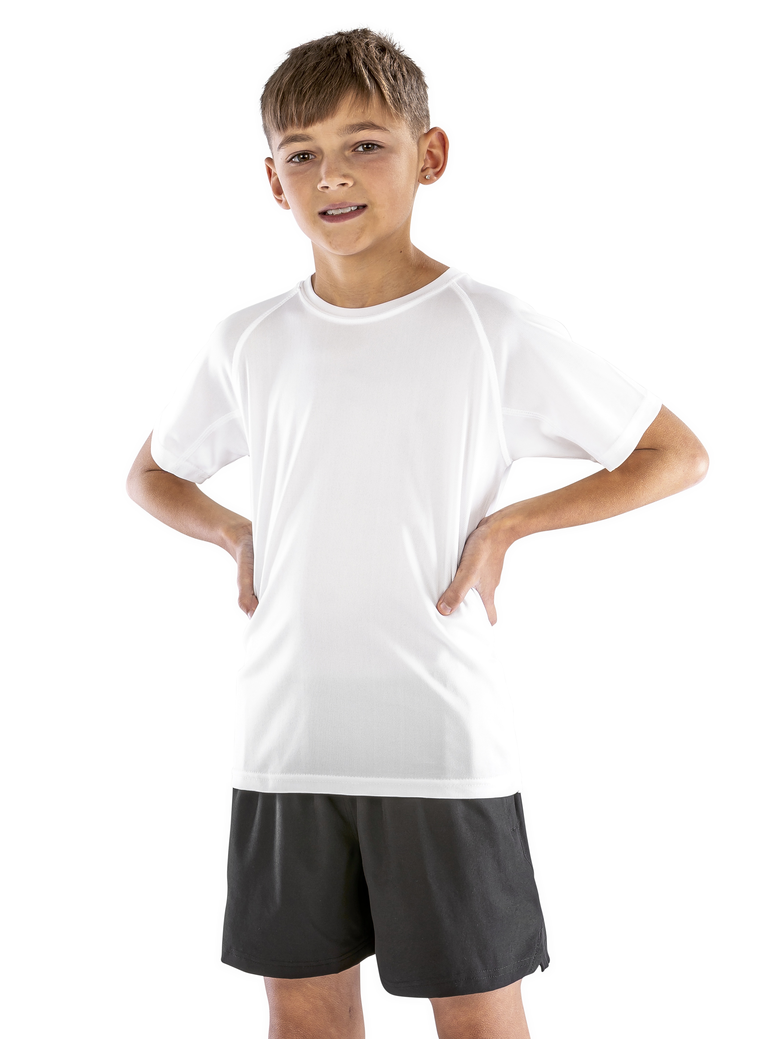 Junior Performance Aircool Tee - Spiro