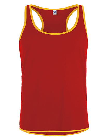 Men´s Contrast Sports Vest - Starworld