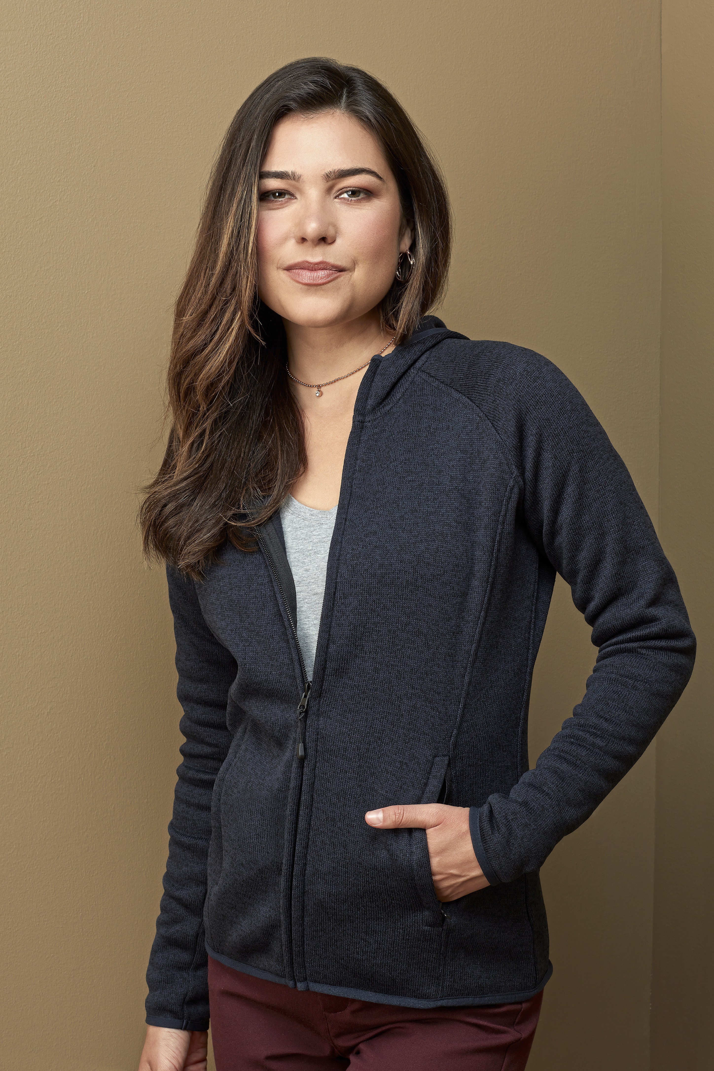 Lux Hooded Knitfleece Jacket Women - Stedman