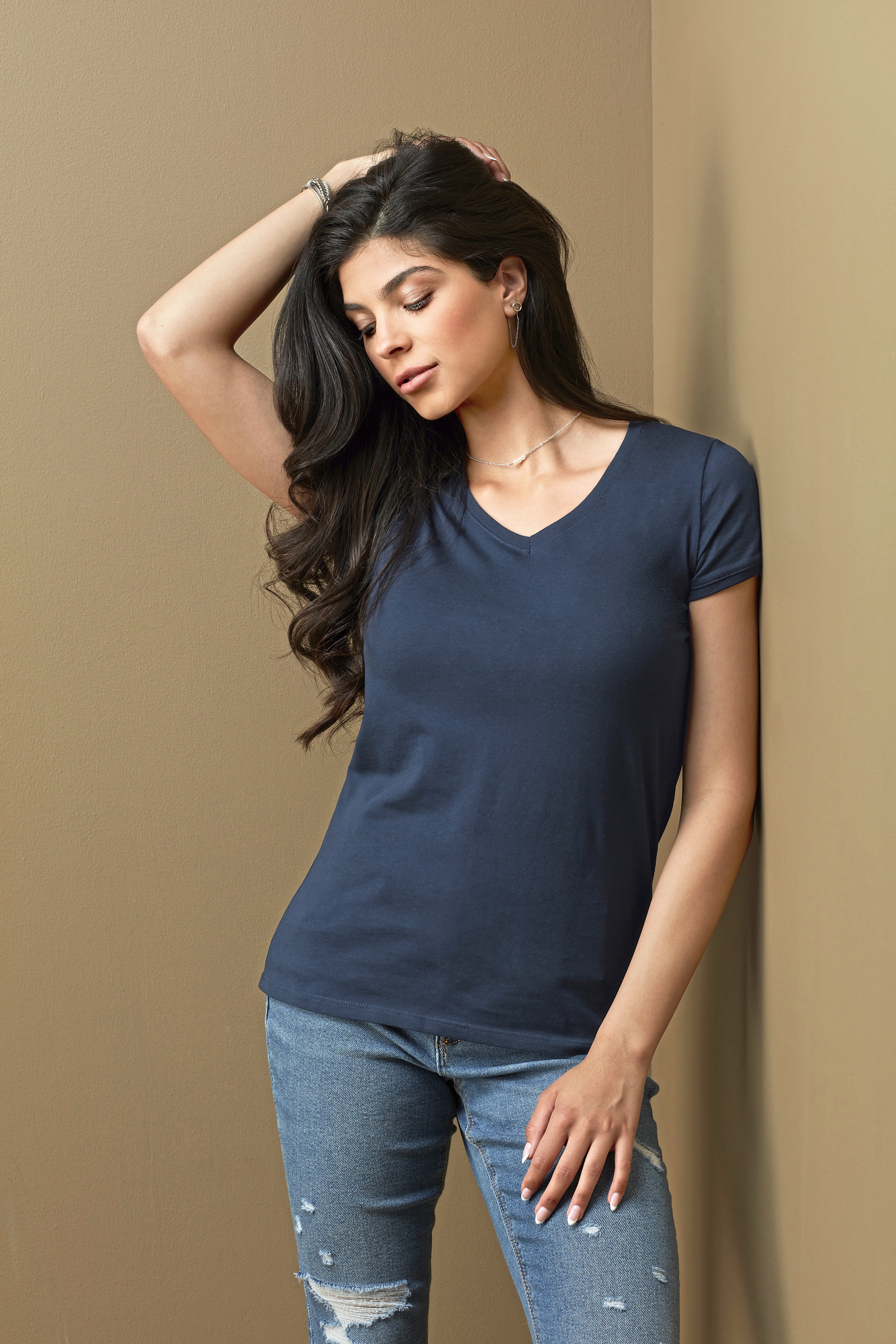 Megan V-Neck Women - Stedman