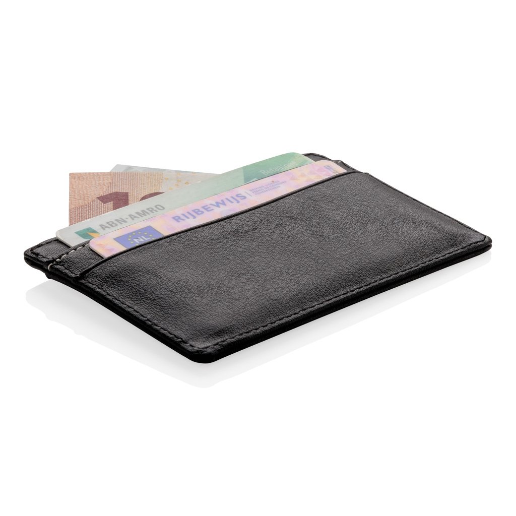 PU obal na karty s RFID ochranou - Swiss Peak