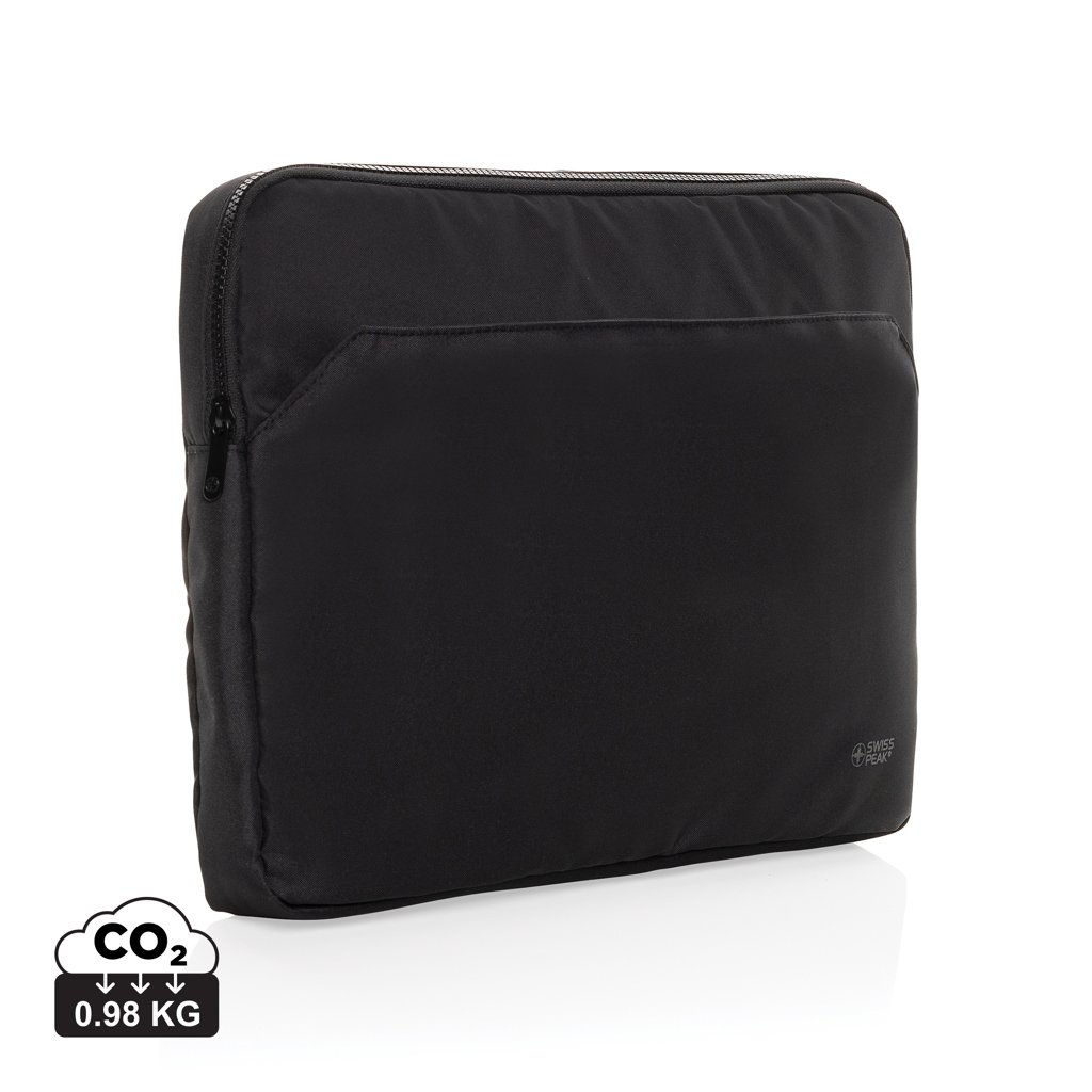 Obal na 15,6" notebook Swiss Peak Essential z RPET AWARE™ - Swiss Peak