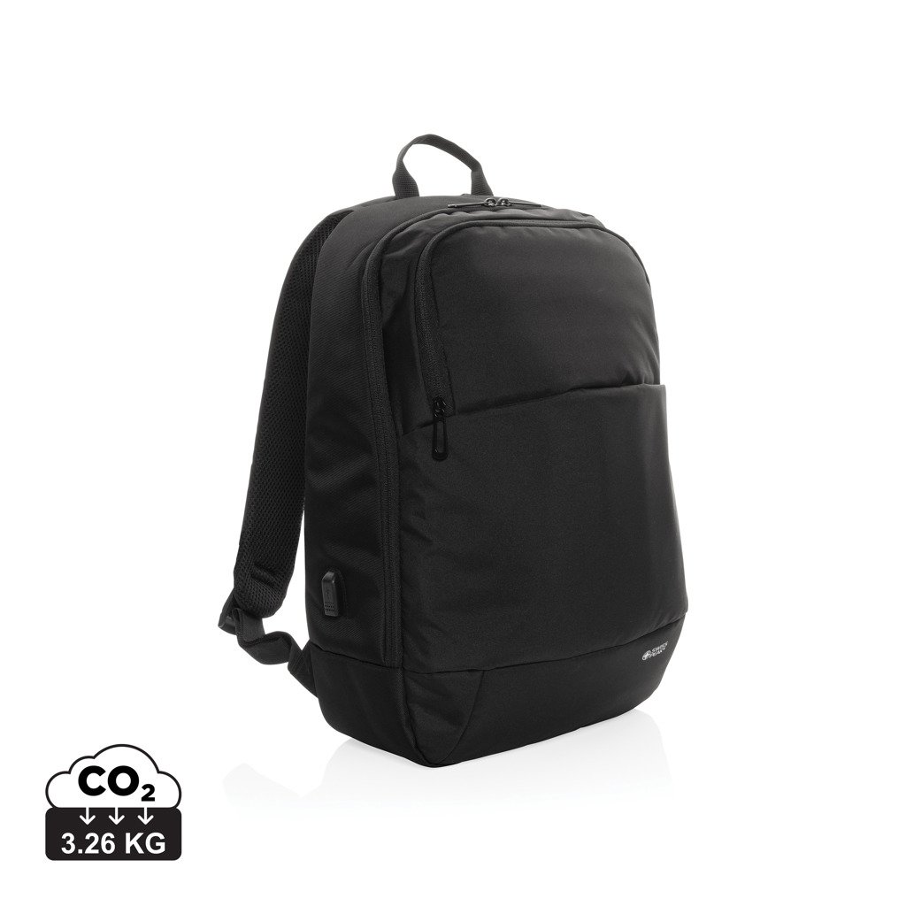 Moderný batoh na 15,6" notebook Swiss Peak z RPET AWARE™ - Swiss Peak