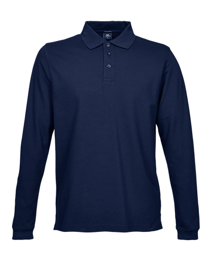 Men´s Luxury Stretch Long Sleeve Polo - Tee Jays