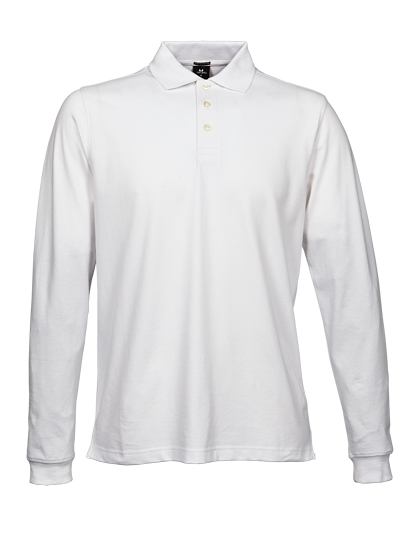 Men´s Luxury Stretch Long Sleeve Polo - Tee Jays
