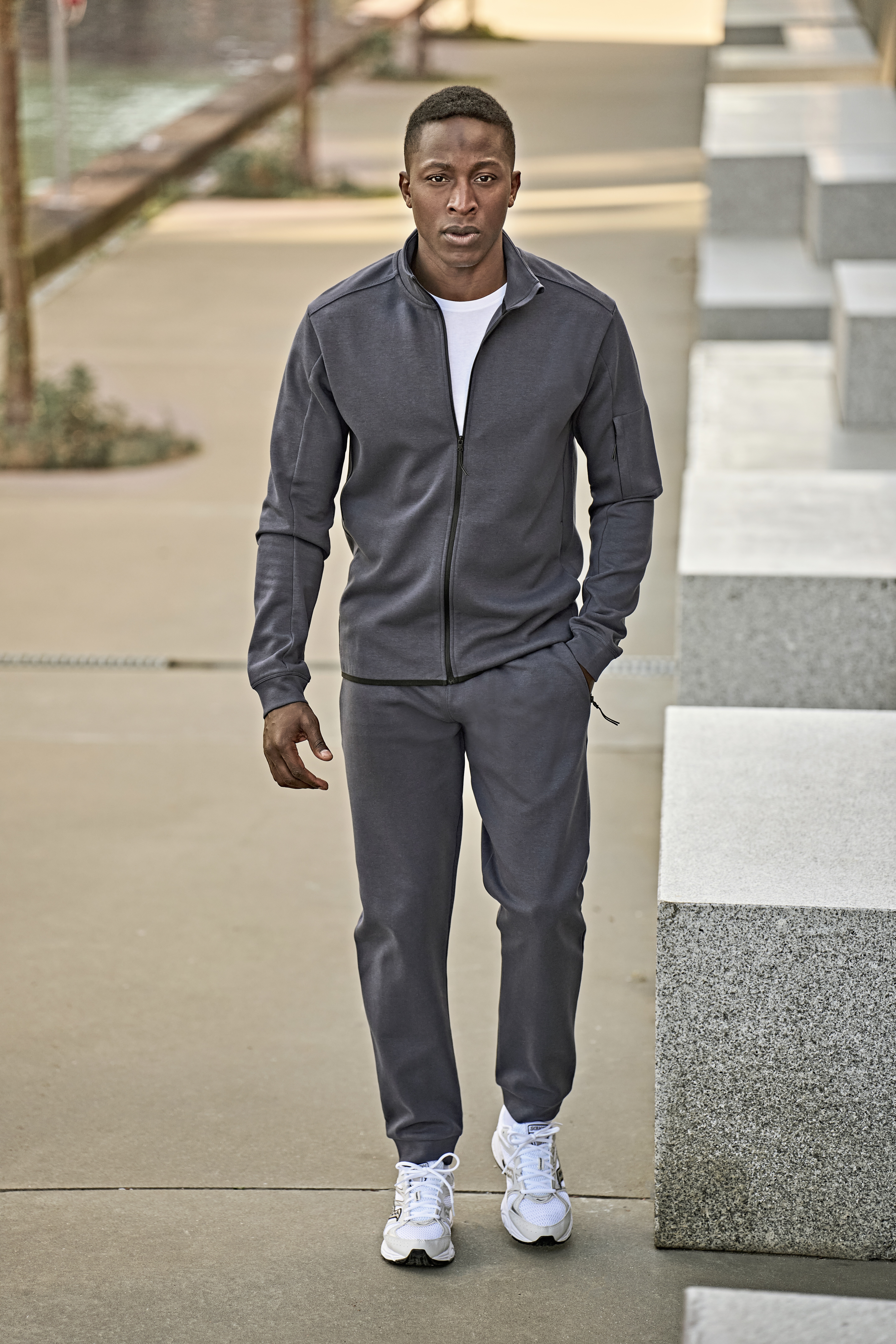 Athletic Full Zip Sweat - Tee Jays