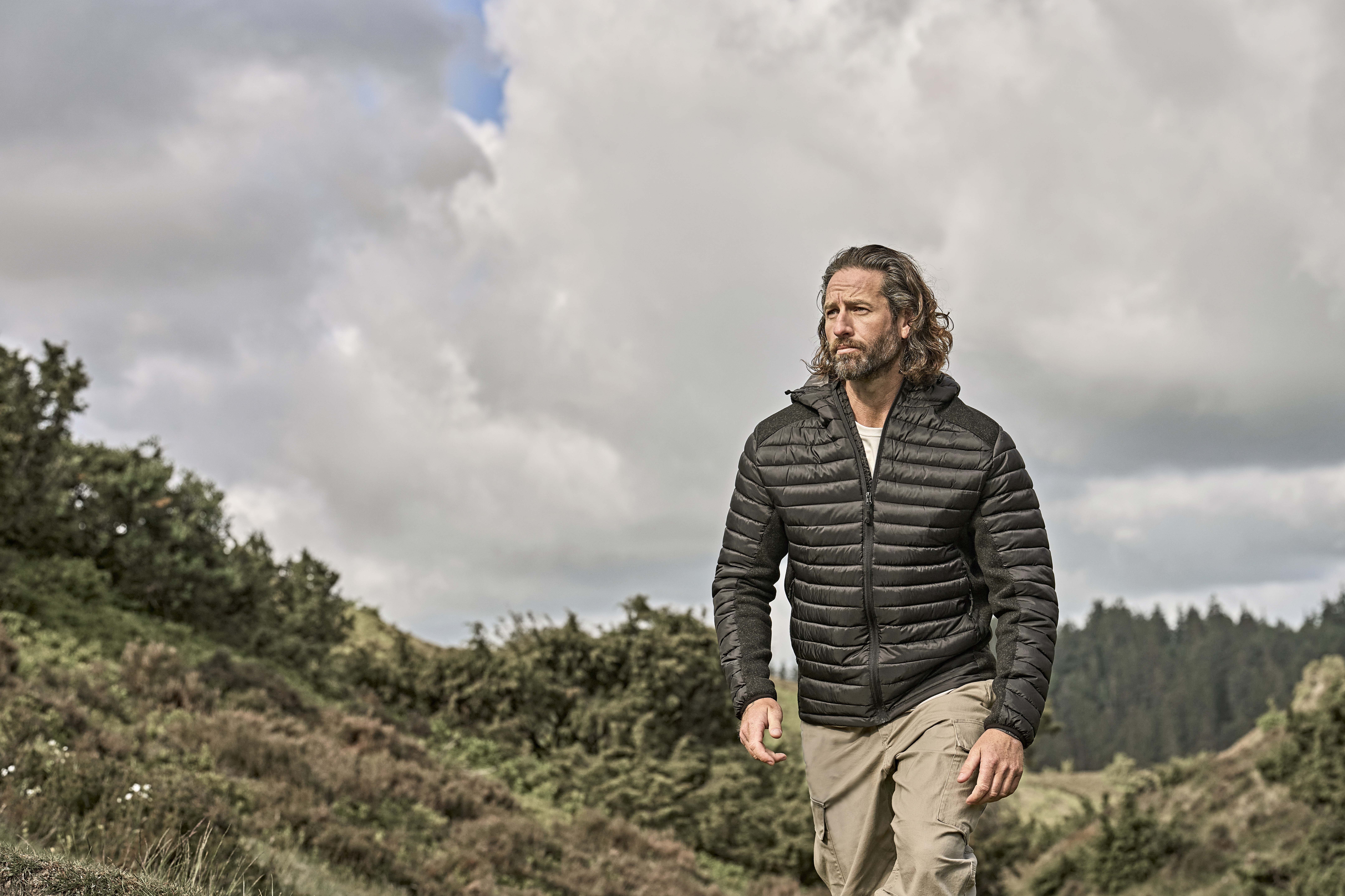 Men´s Hooded Outdoor Crossover Jacket - Tee Jays