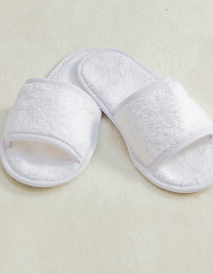 Classic Terry Slippers - Open Toe - Towel City