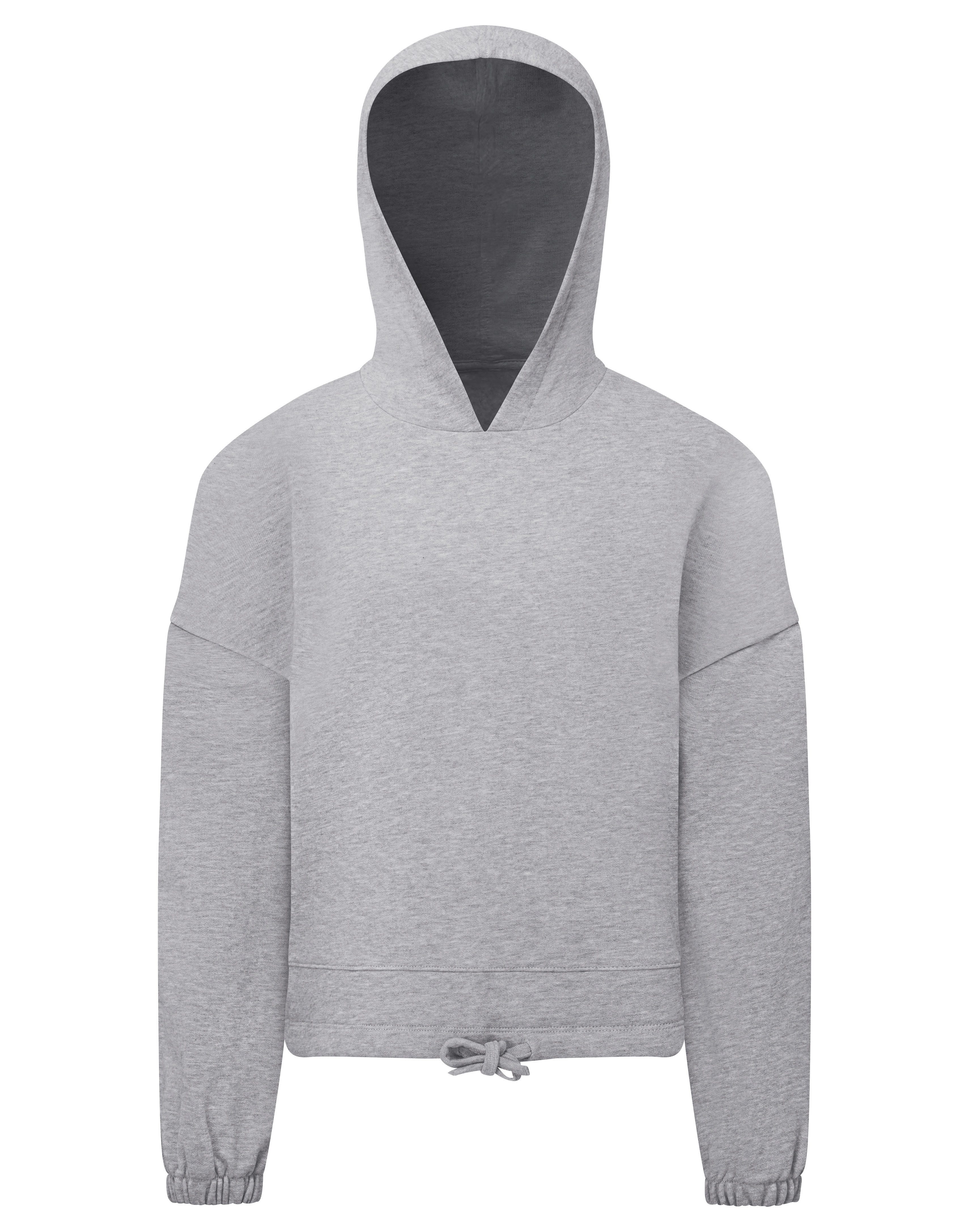Kids Recycled Cropped Oversize Hoodie - TriDri
