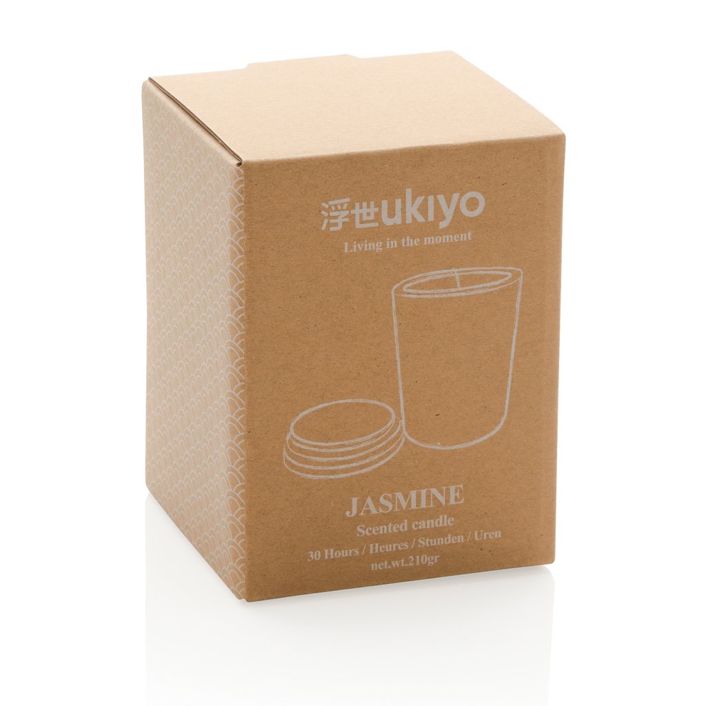 Vonná sviečka s bambusovým viečkom Ukiyo - Ukiyo