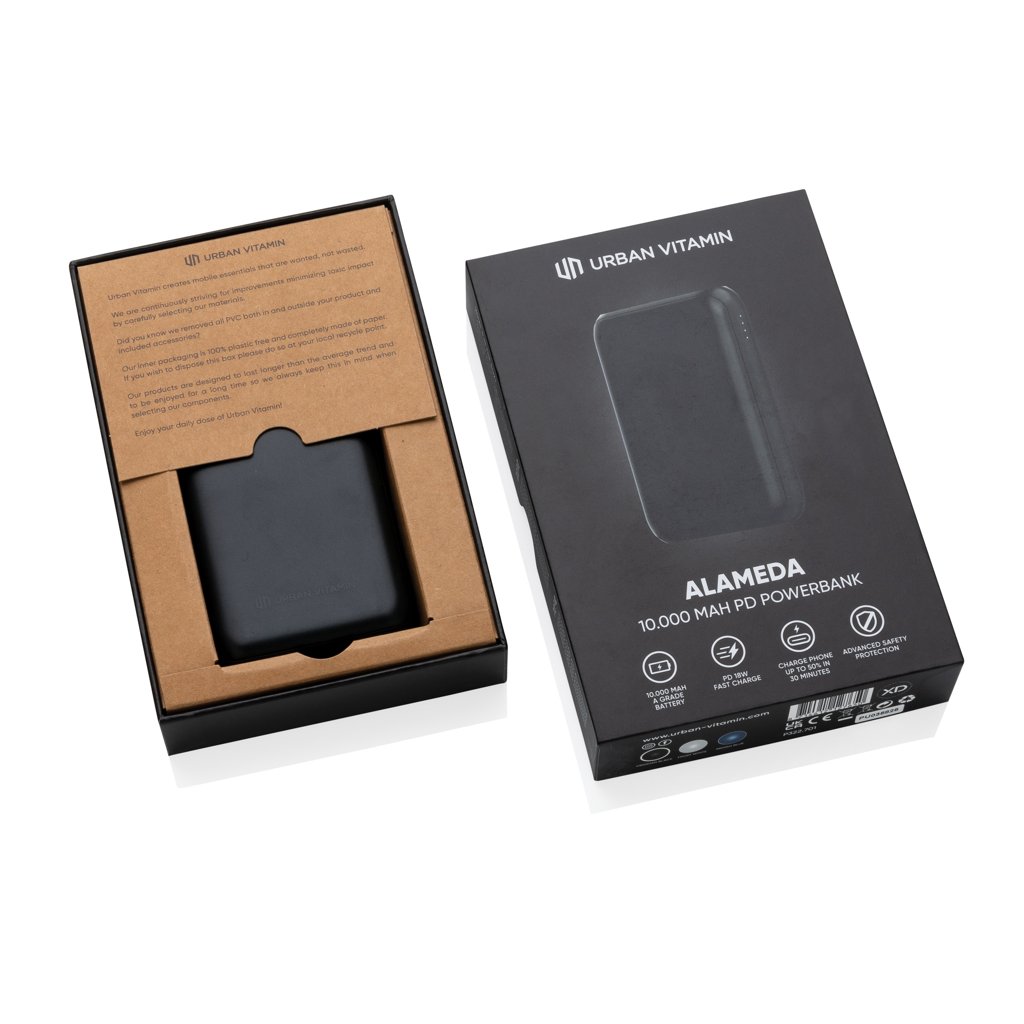 Powerbanka Urban Vitamin Alameda 10 000 mAh 18W PD - Urban Vitamin