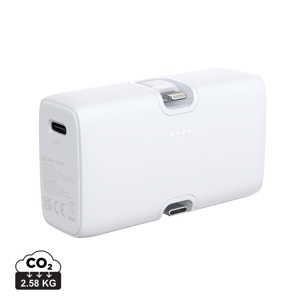 Powerbanka Urban Vitamin Los Angeles 20W PD z plastu RCS - Urban Vitamin