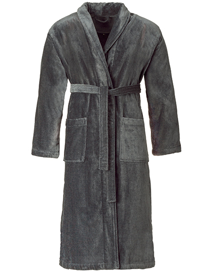 Velour Bathrobe Feeling With Shawl collar - Vossen