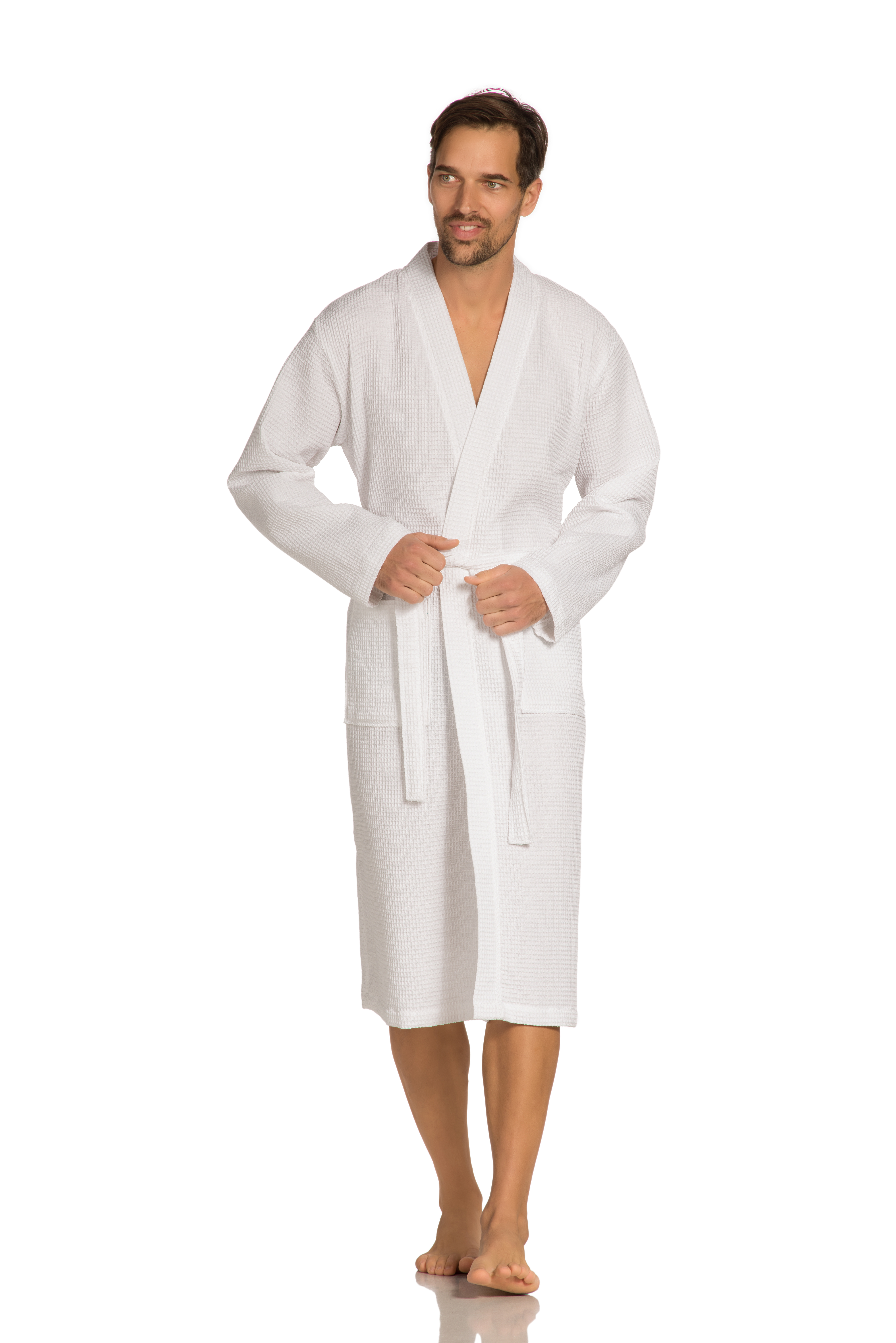 Piqué Bathrobe Wellington - Vossen
