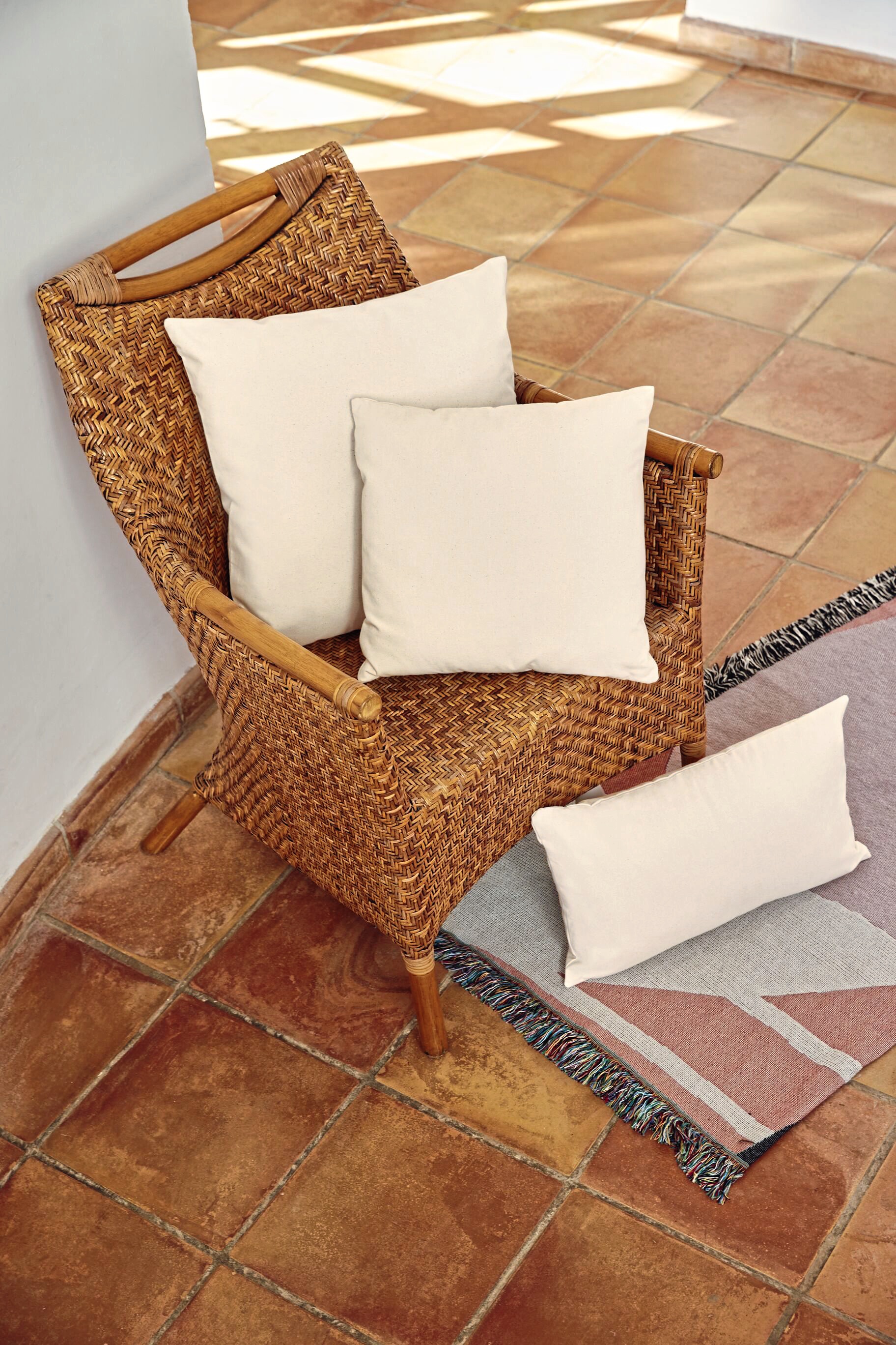 Fairtrade Cotton Canvas Cushion Cover - Westford Mill