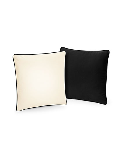 Fairtrade Cotton Piped Cushion Cover - Westford Mill