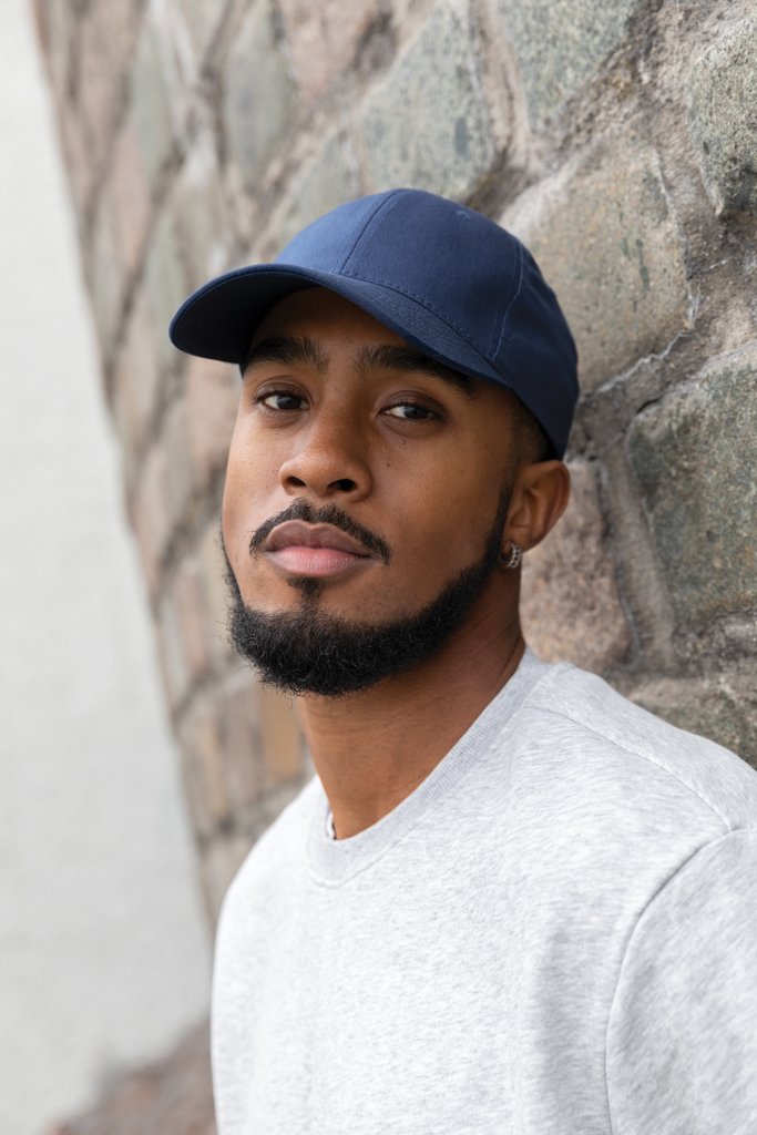 6 dielna šiltovka Impact zo 190g recyklovanej bavlny AWARE™ - XD Collection