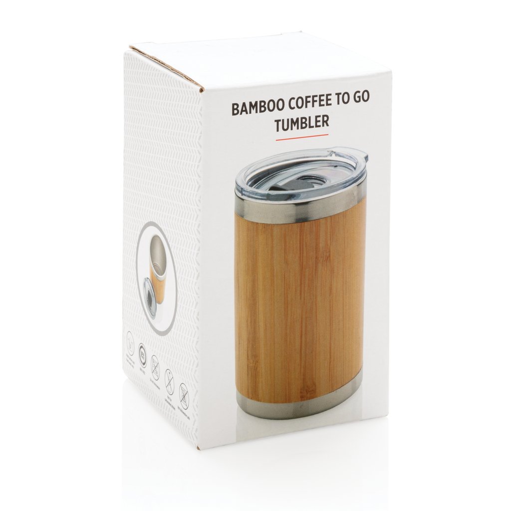 Bambusový termohrnček Coffee to go - XD Collection